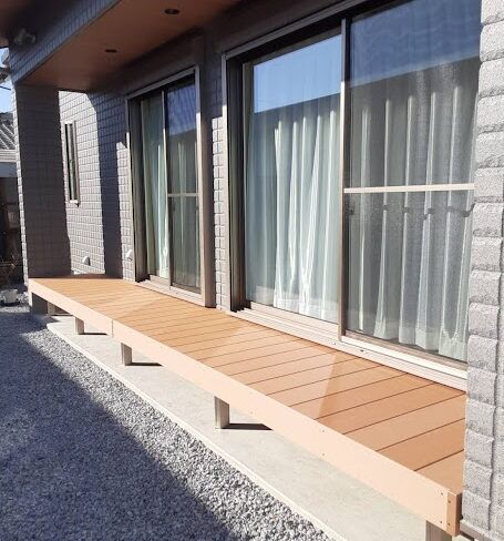 日向市 A様邸 テラス工事
